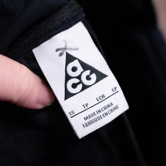 Nike ACG Womens Tech Woven Pant Ankle Zip High Waist Cropped SZ XS - Picture 5 of 7